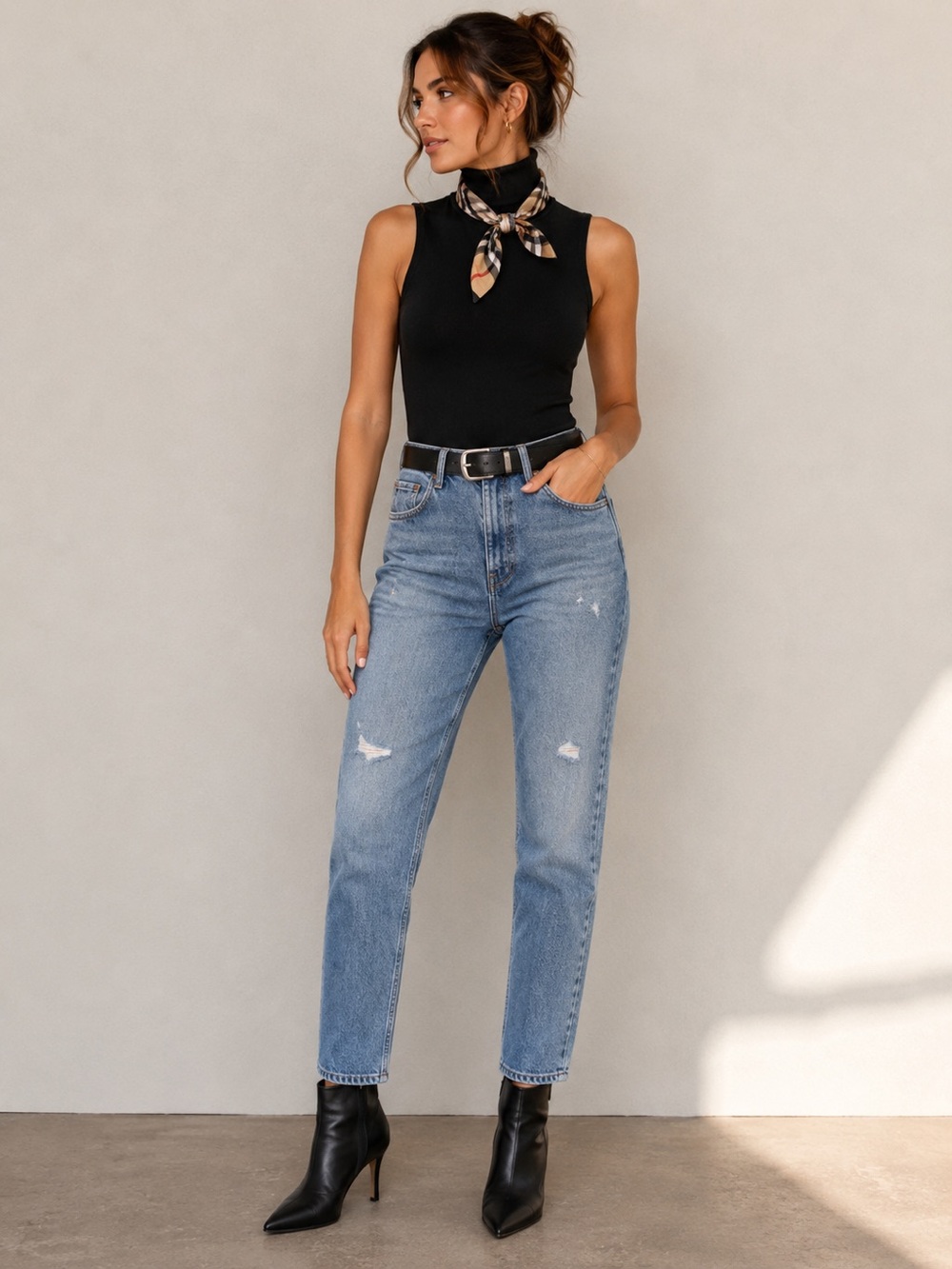 Citizens of Humanity Vintage Straight Distressed Jeans 2